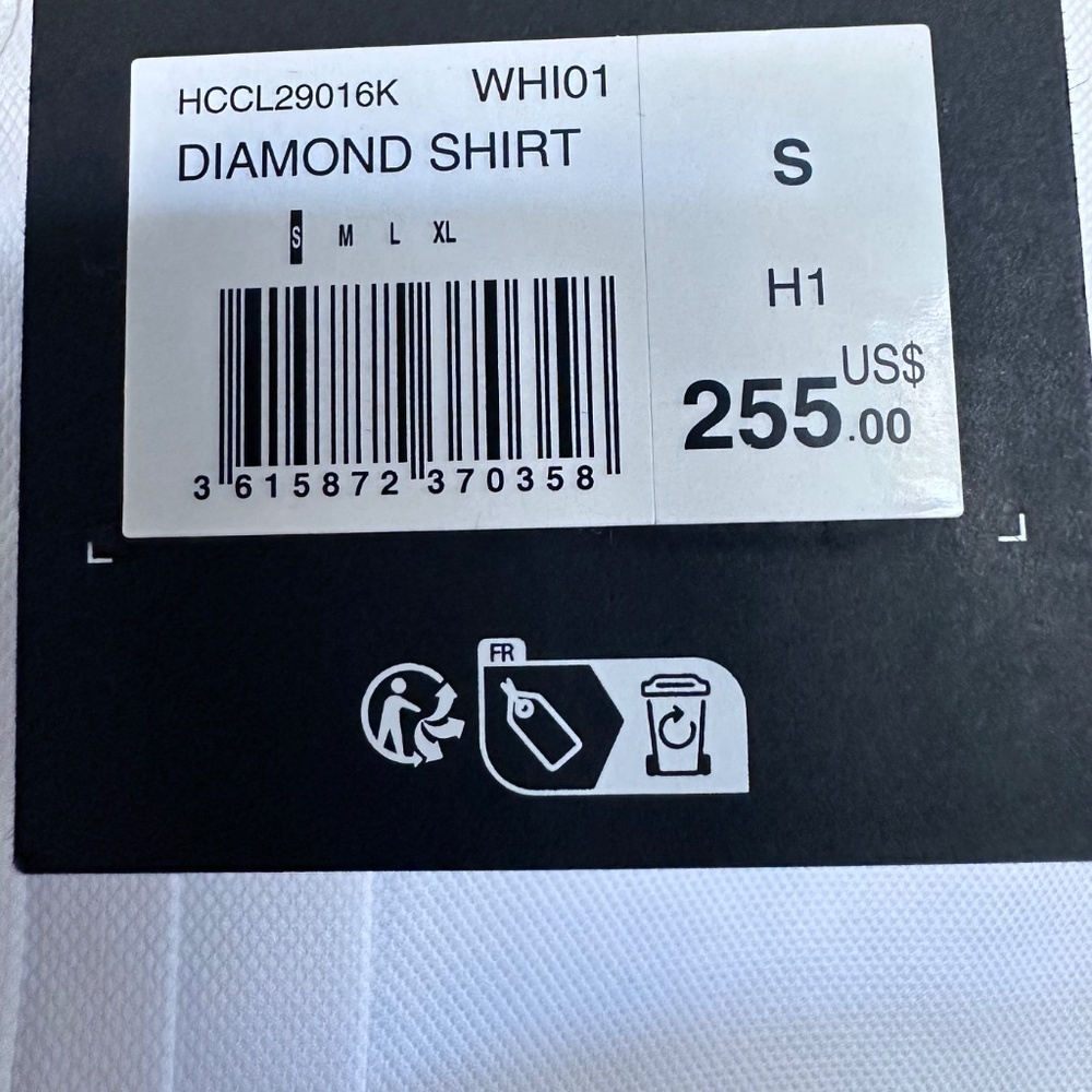NWT | The Kooples | Fitted White Tuxedo Shirt - Picture 5 of 6